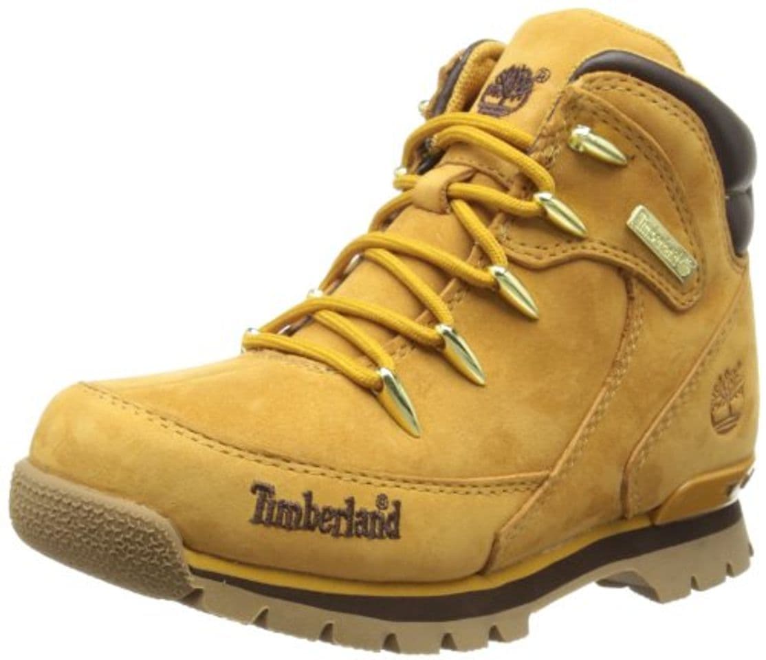 Fashion Timberland Euro Rock Hiker, Botas  de piel Para Niño, Amarillo