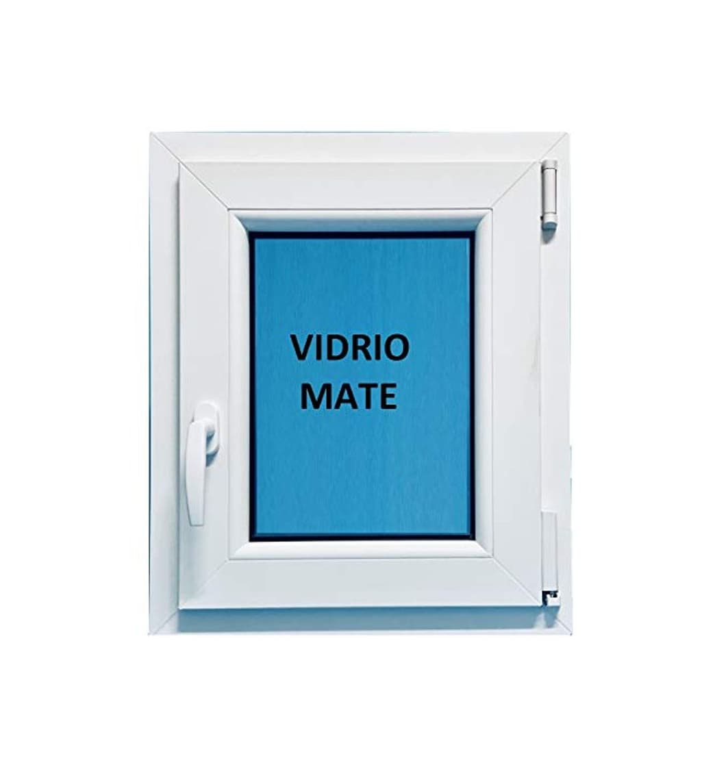 Producto V01M) Ventana Pvc Baño 500x600 Oscilobatiente Derecha Climalit Mate