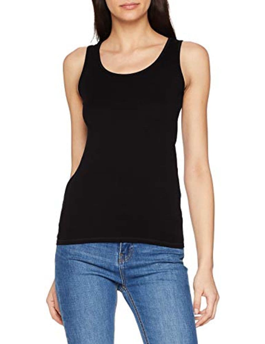 Moda Cecil 311049 Linda Camiseta sin Mangas, Negro