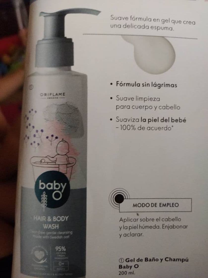 Moda Cositas de bebé oriflame 