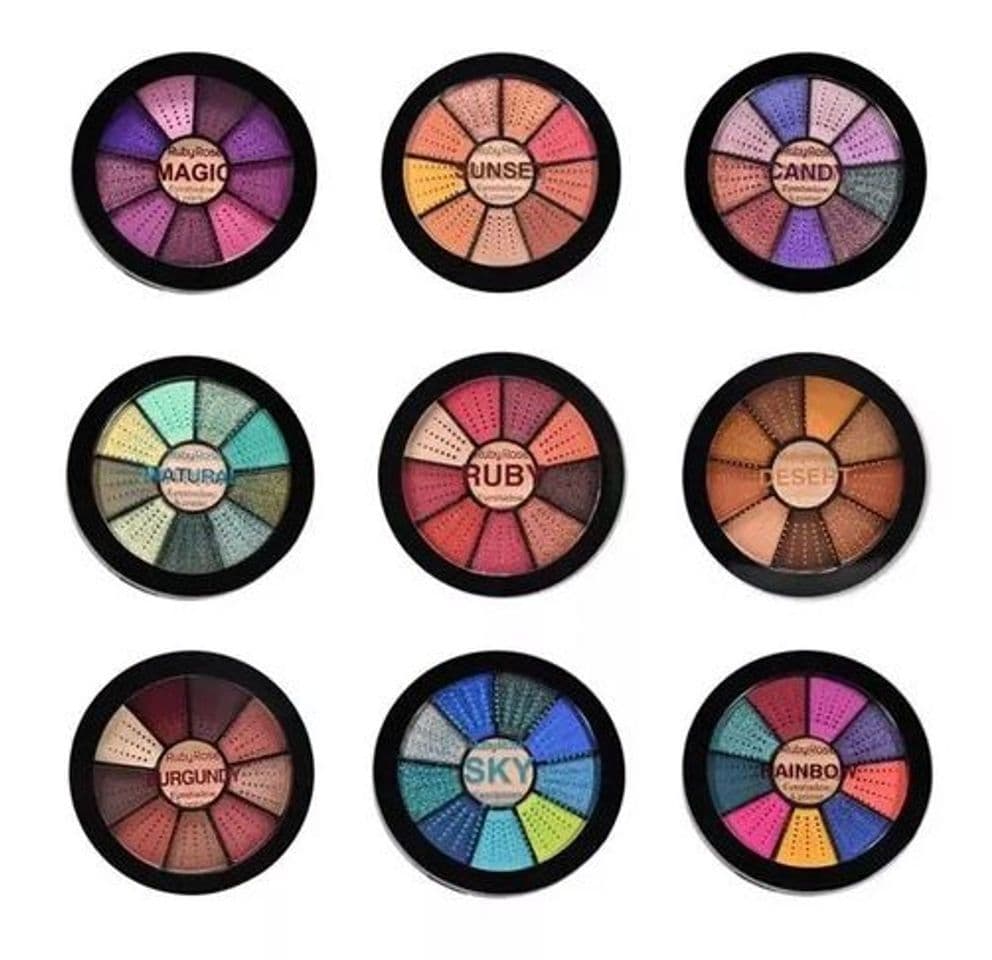 Moda Mini Paleta de Sombras Ruby Rose