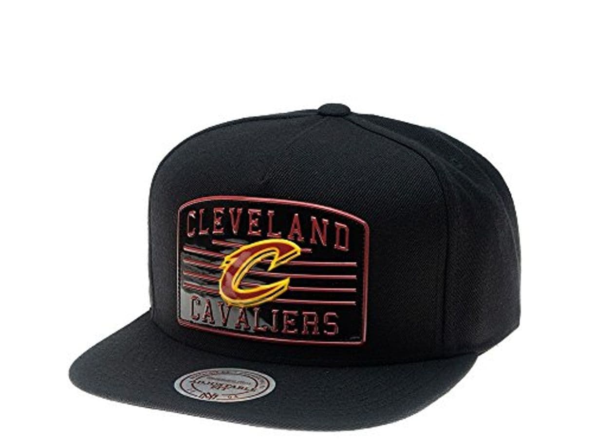 Fashion Mitchell & Ness Gorras Cleveland Cavaliers Weald Patch Black Snapback