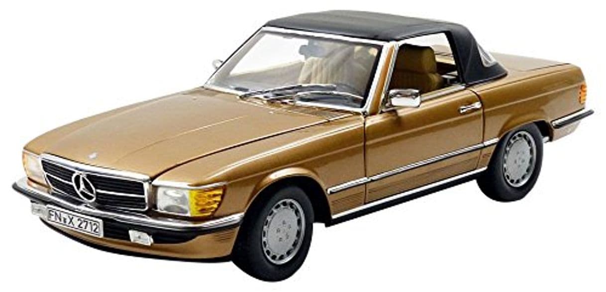 Product Norev – Mercedes Benz 300 SL Cabrio 1986, 183514, marrón Metal, en Miniatura