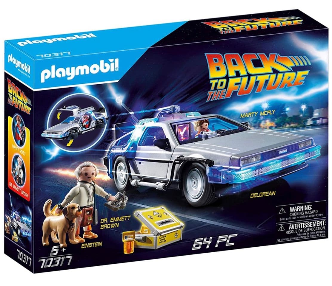 Moda Delorean de Playmobil