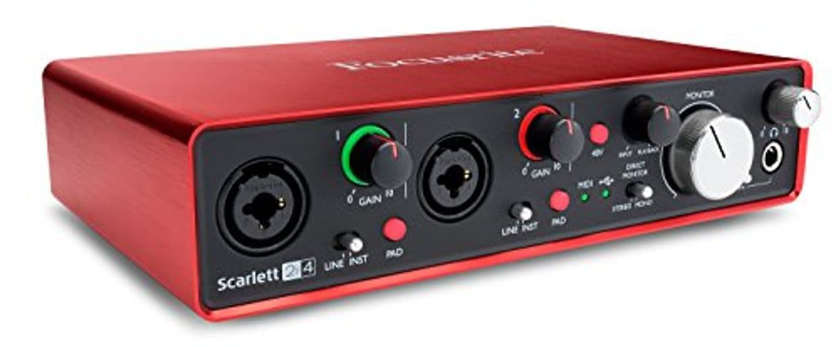 Electrónica Focusrite Scarlett 2i4 2nd Gen 