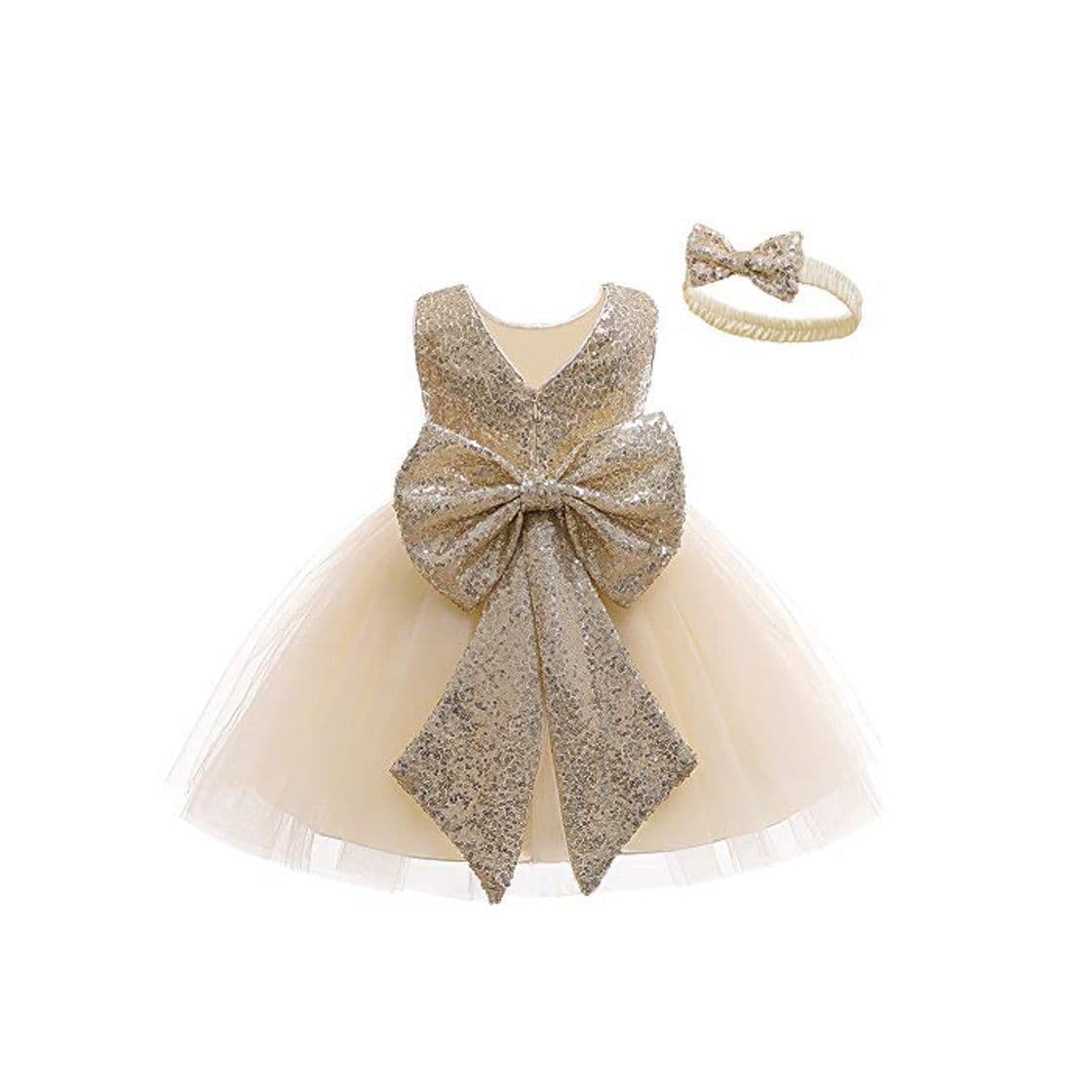 Producto LZH Baby Girls Dress Sequin Bowknot Tutu Flower Fiesta de cumpleaños Vestido de Novia Vestidos para niños con Sombreros