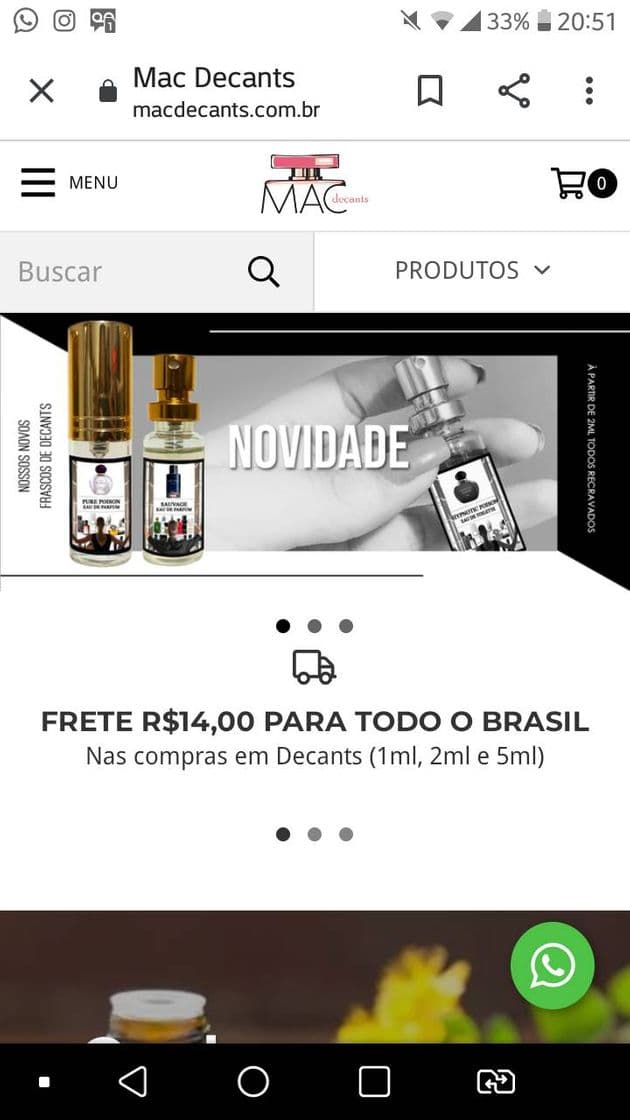 Moda Perfumes originais e contratipos de execente qualidade.