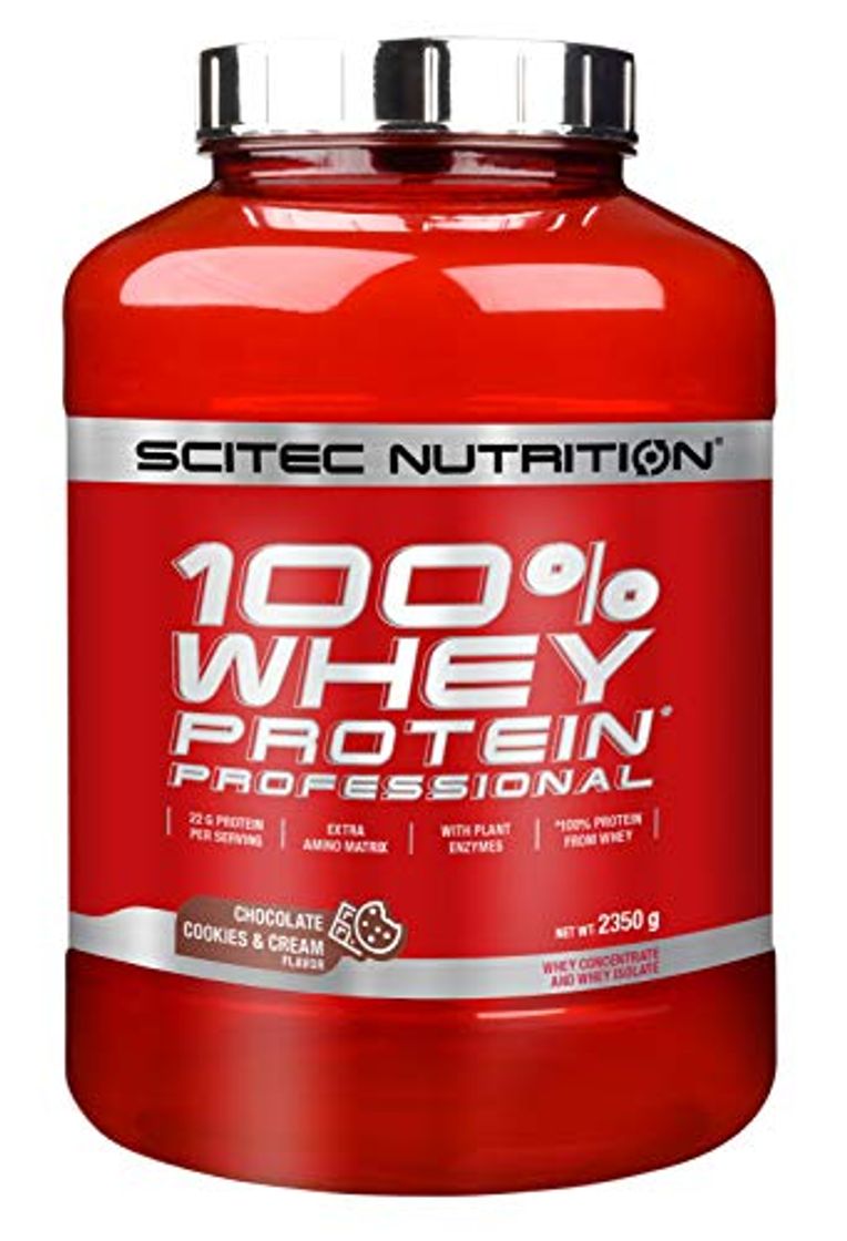 Belleza Scitec Nutrition 100% Whey Protein Professional Suplemento Nutricional de Proteinas con Sabor