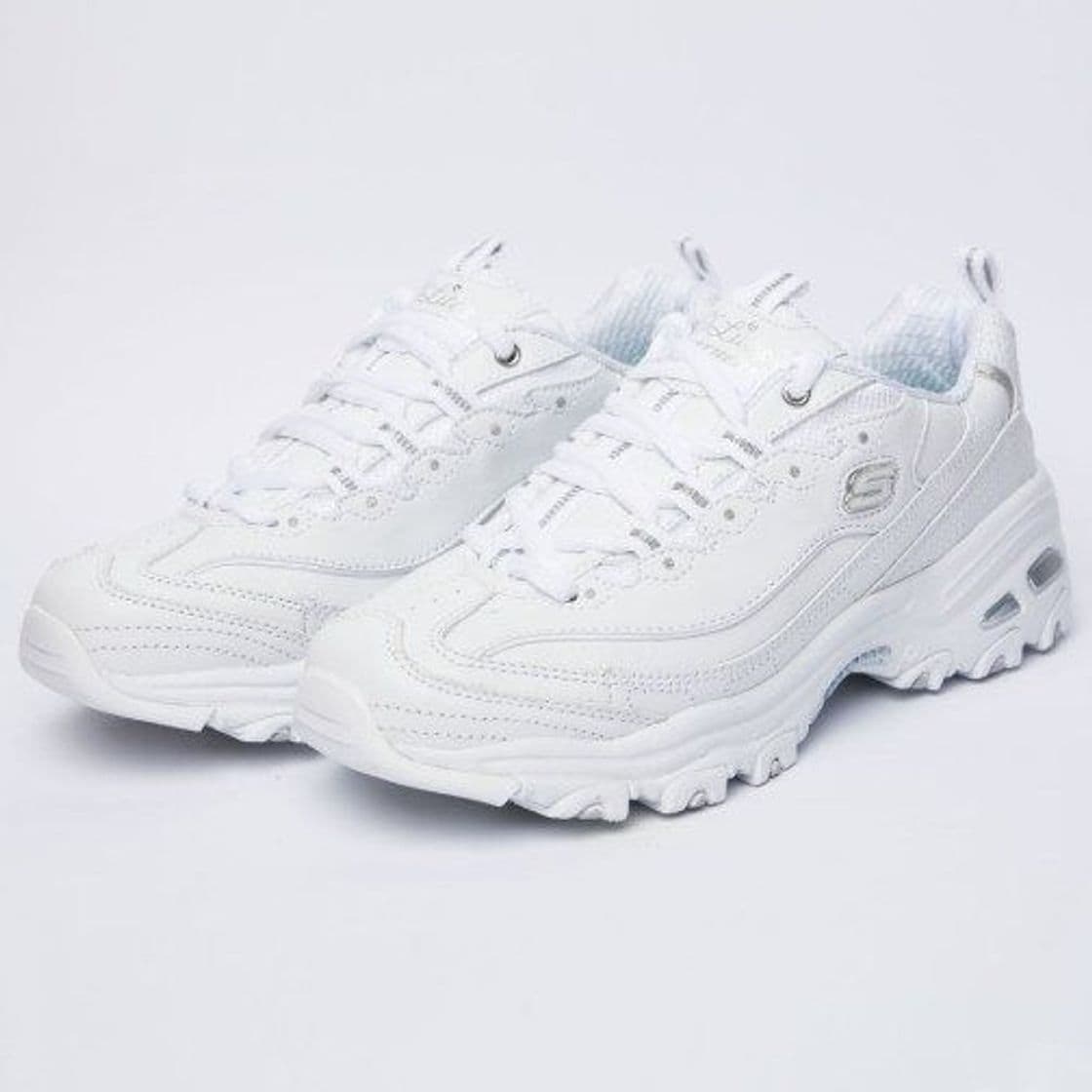 Moda Skechers 11936, Zapatillas para Mujer, Blanco