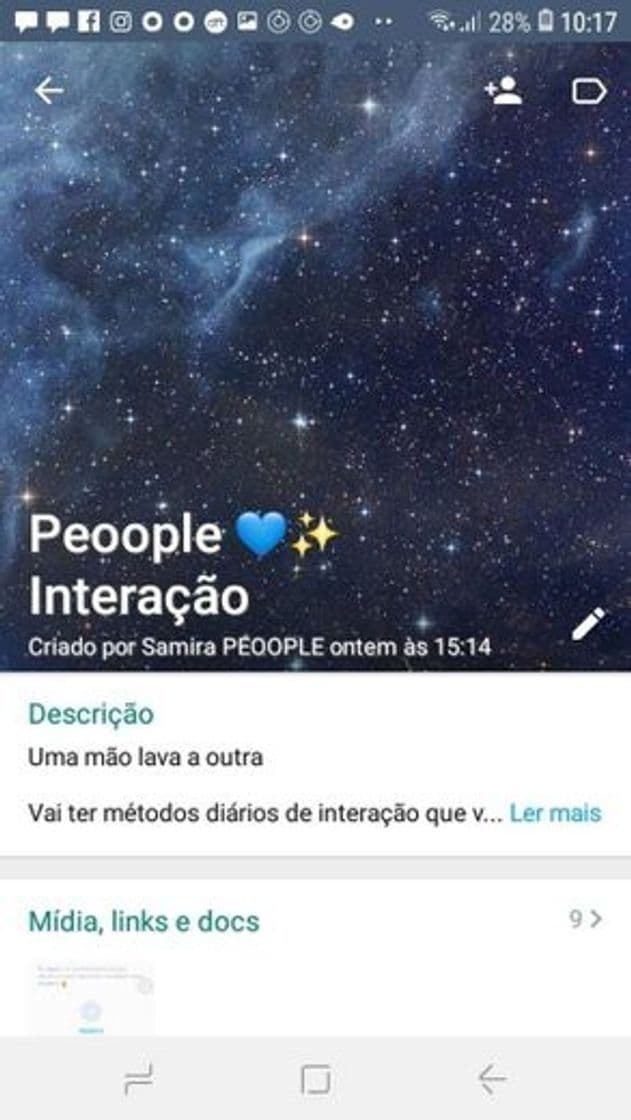 Fashion Grupo de interação do Whatsapp 