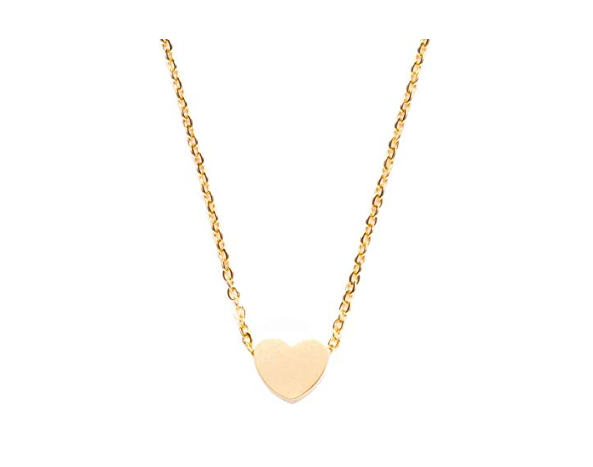 Product Happiness Boutique Damas Collar con Colgante Corazón en Oro