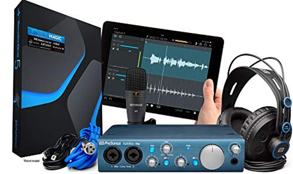 Product PreSonus AudioBox iTwo Studio USB 2.0 Recording Bundle with Interface