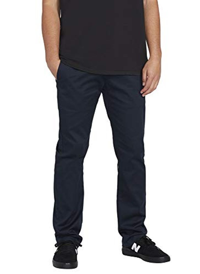 Fashion Volcom Frickin Modern Stret Pantalón, Hombre, Dark Navy, 32