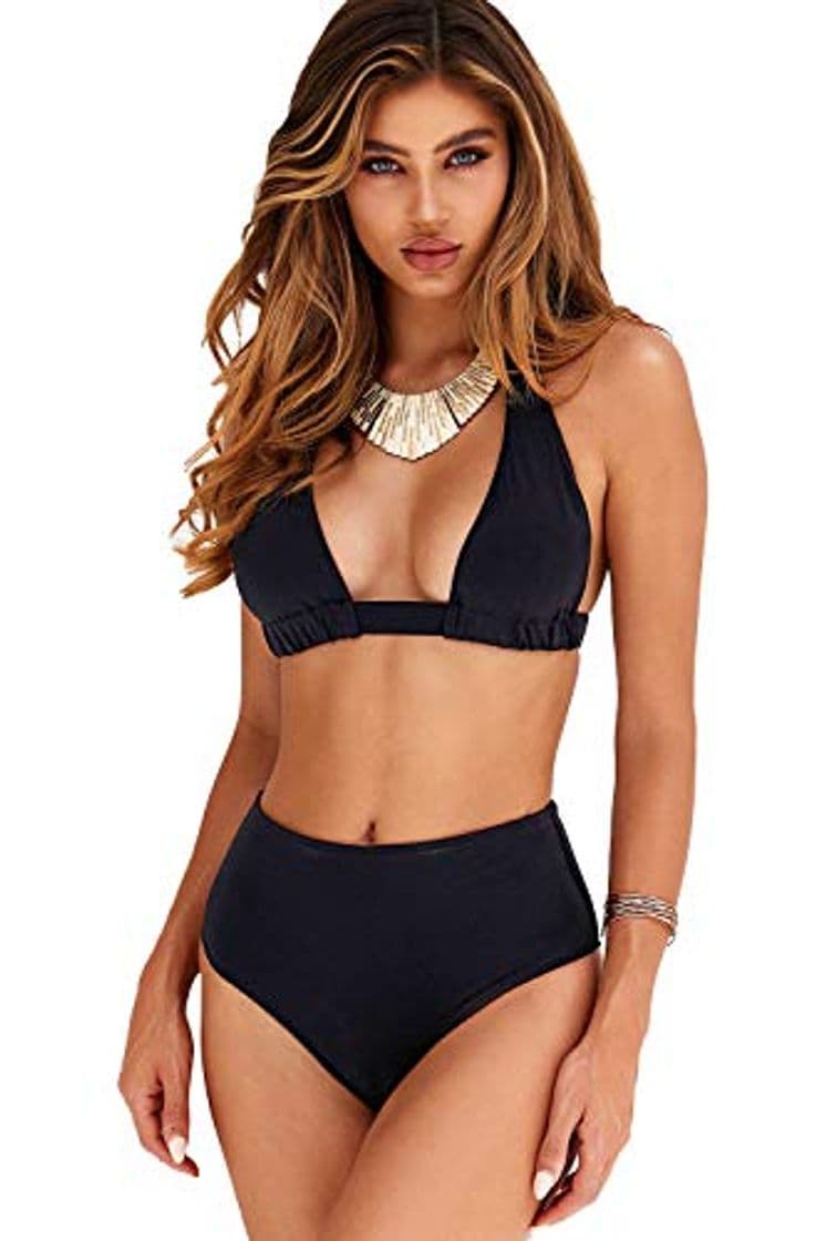 Fashion NUUR Bikini de Punto Trajes de baño para Mujer Push up Playa de Verano Bañador Mujer 2020 Bikini