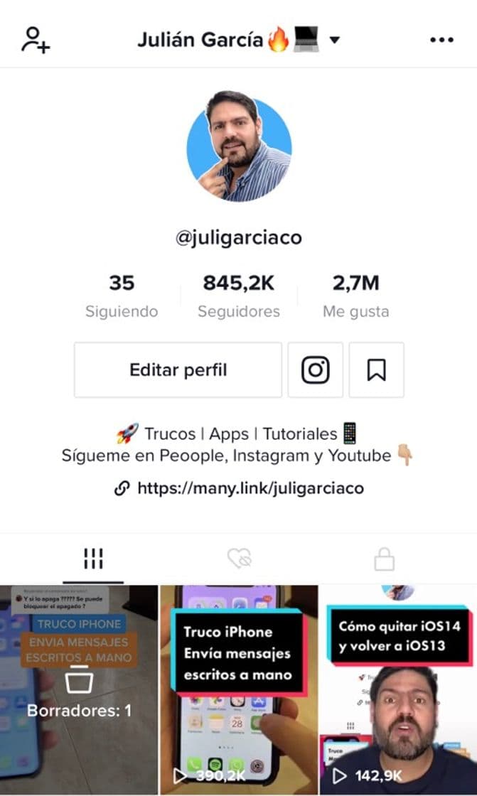 Fashion Mi perfil de TikTok 840k 🔥🚀