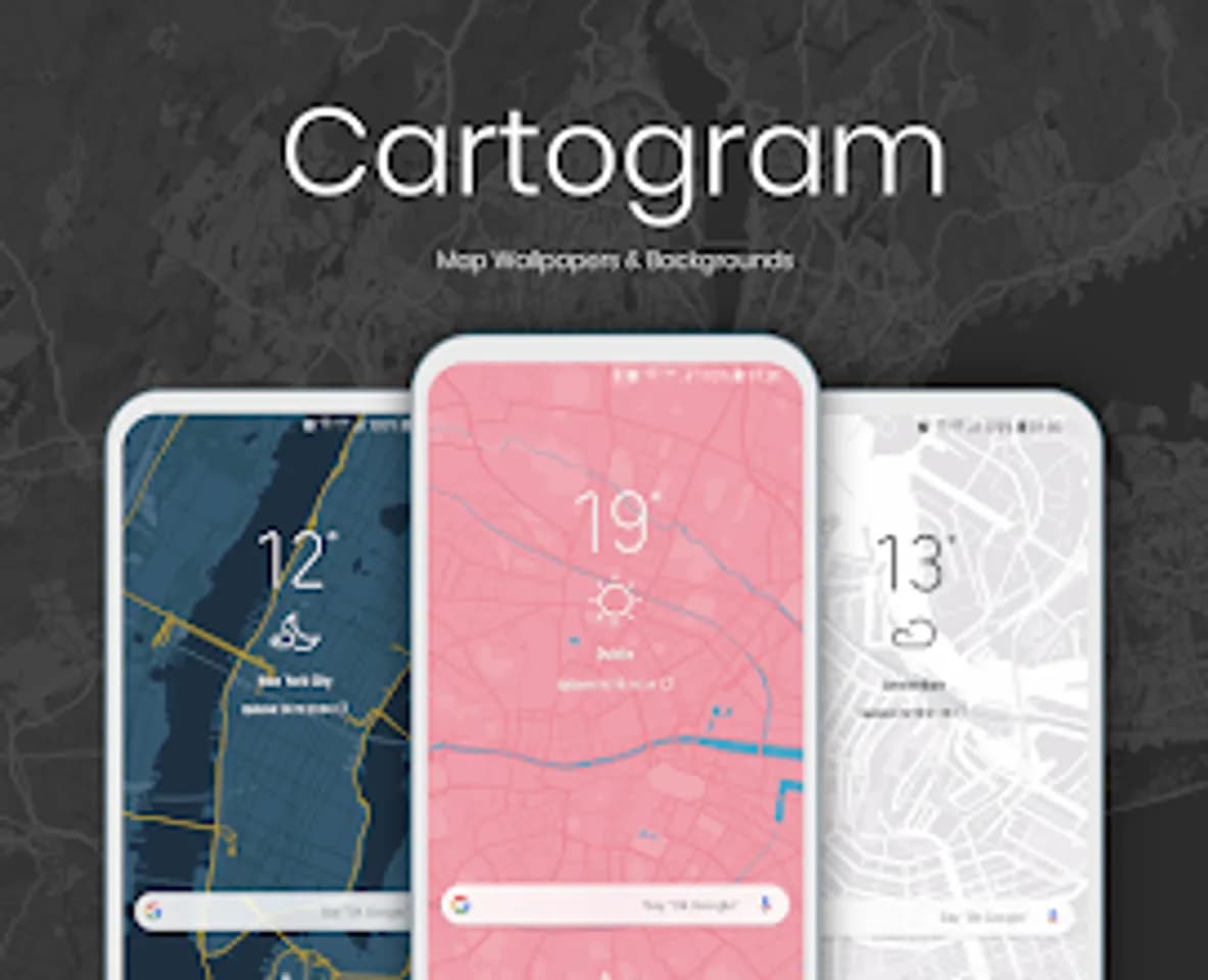 App Cartogram - Live Map Wallpapers & Backgrounds