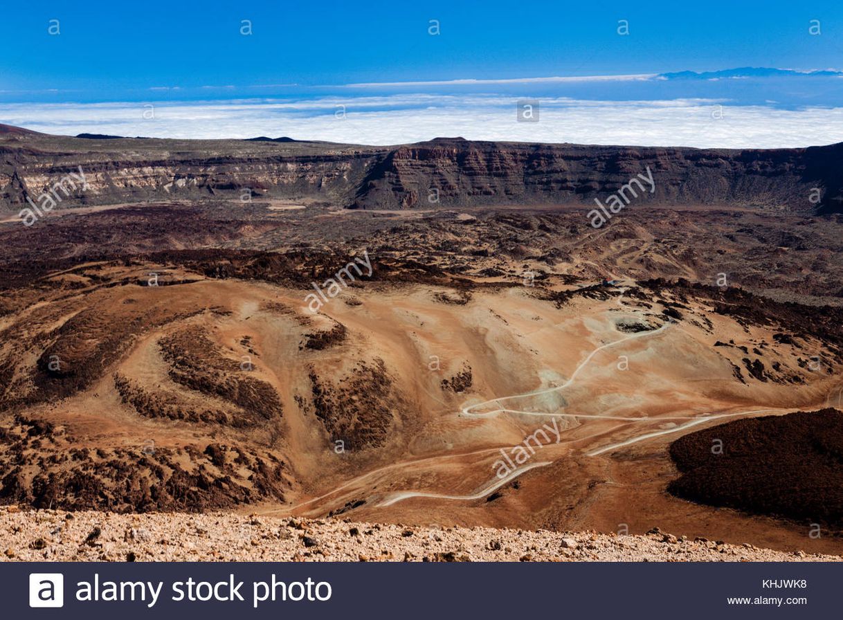 Lugar Caldera de Las Canadas