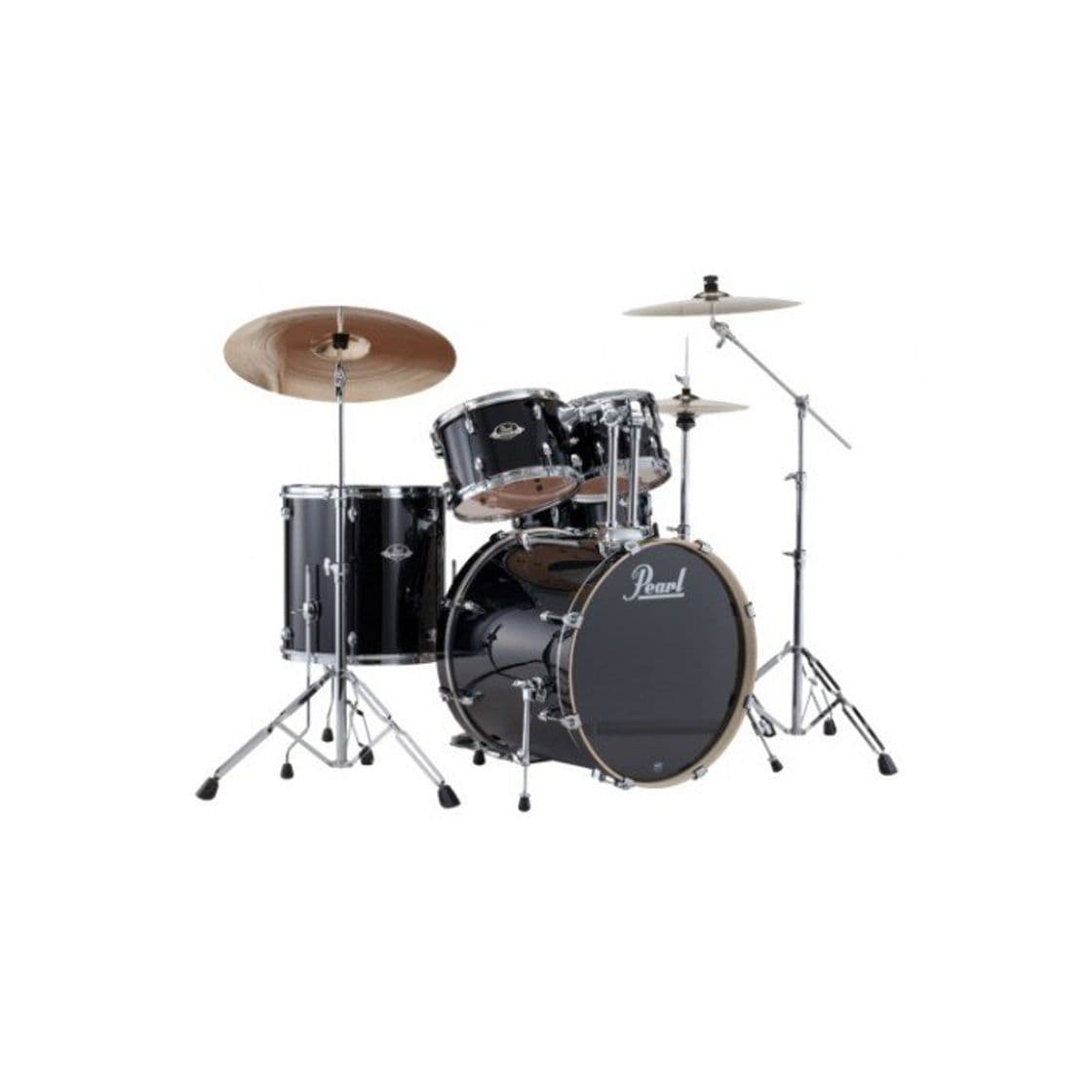 Product Pearl Export Standard Jet Black Batería estándar de 22"