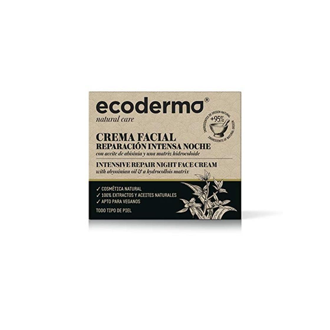 Product Ecoderma Intensive Repair Night Face Cream 50ml