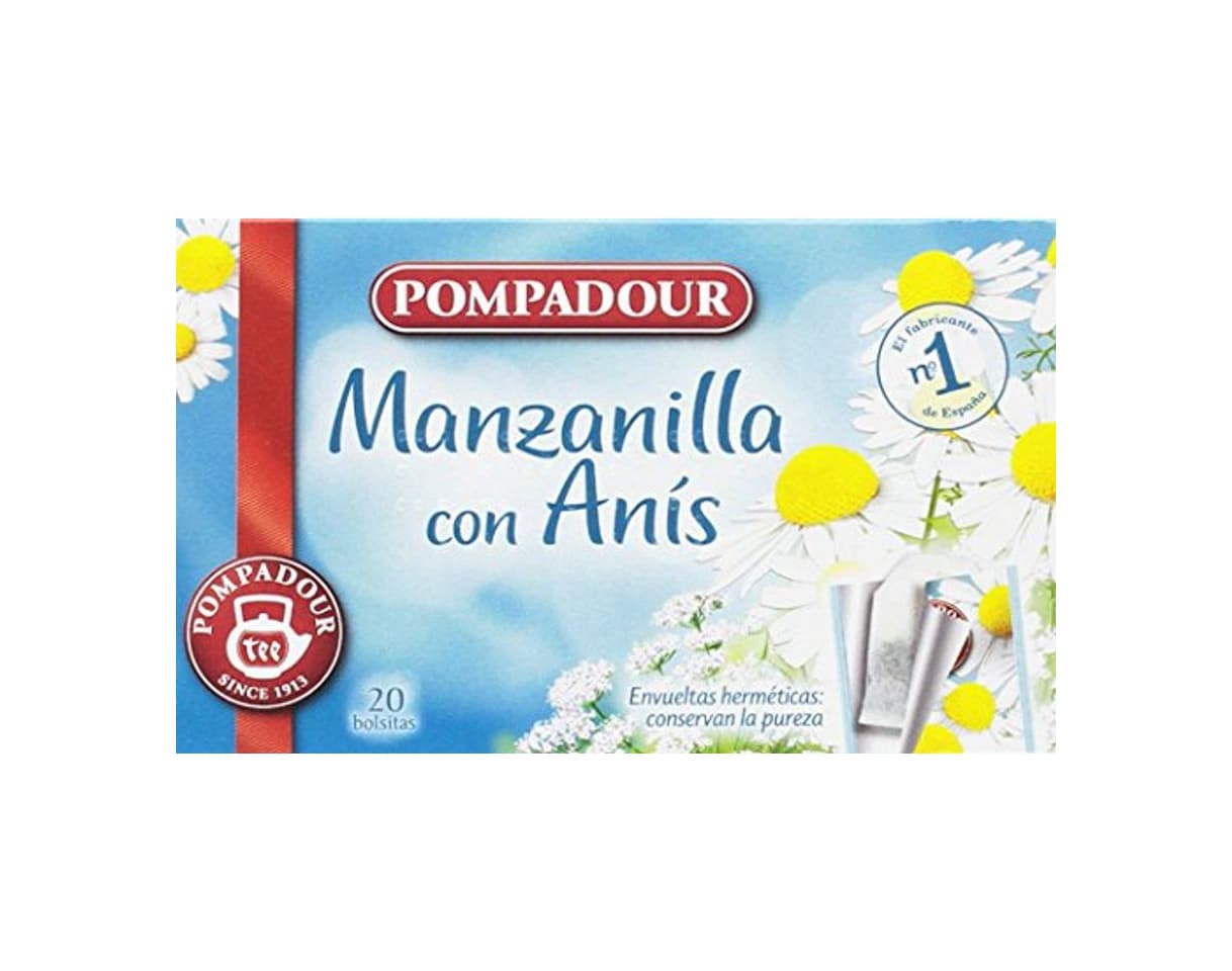 Producto Pompadour Té Infusion Manzanilla con Anís