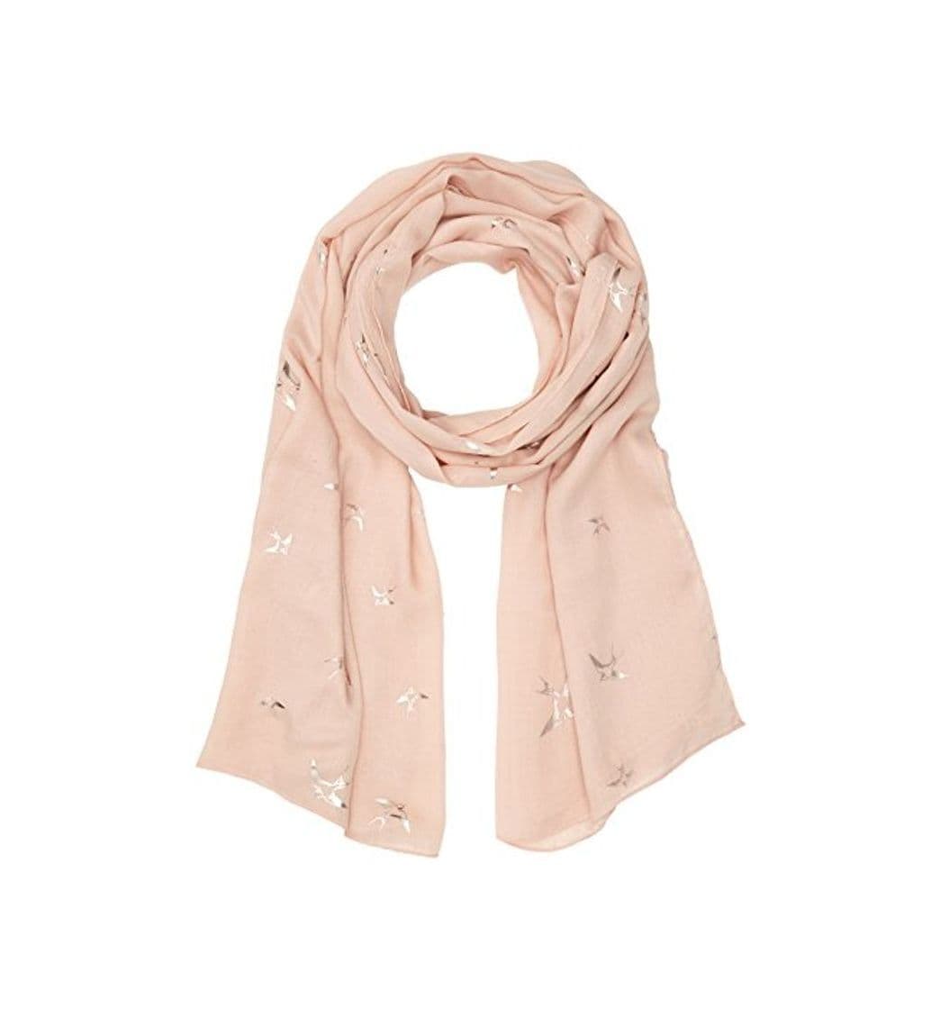 Fashion PIECES Pcillumina Long Scarf Bufanda, Rosa