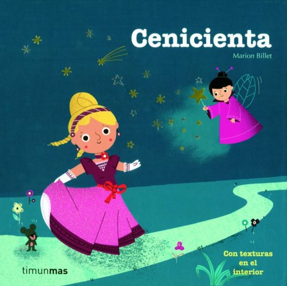 Libro Cenicienta: Con texturas en el interior