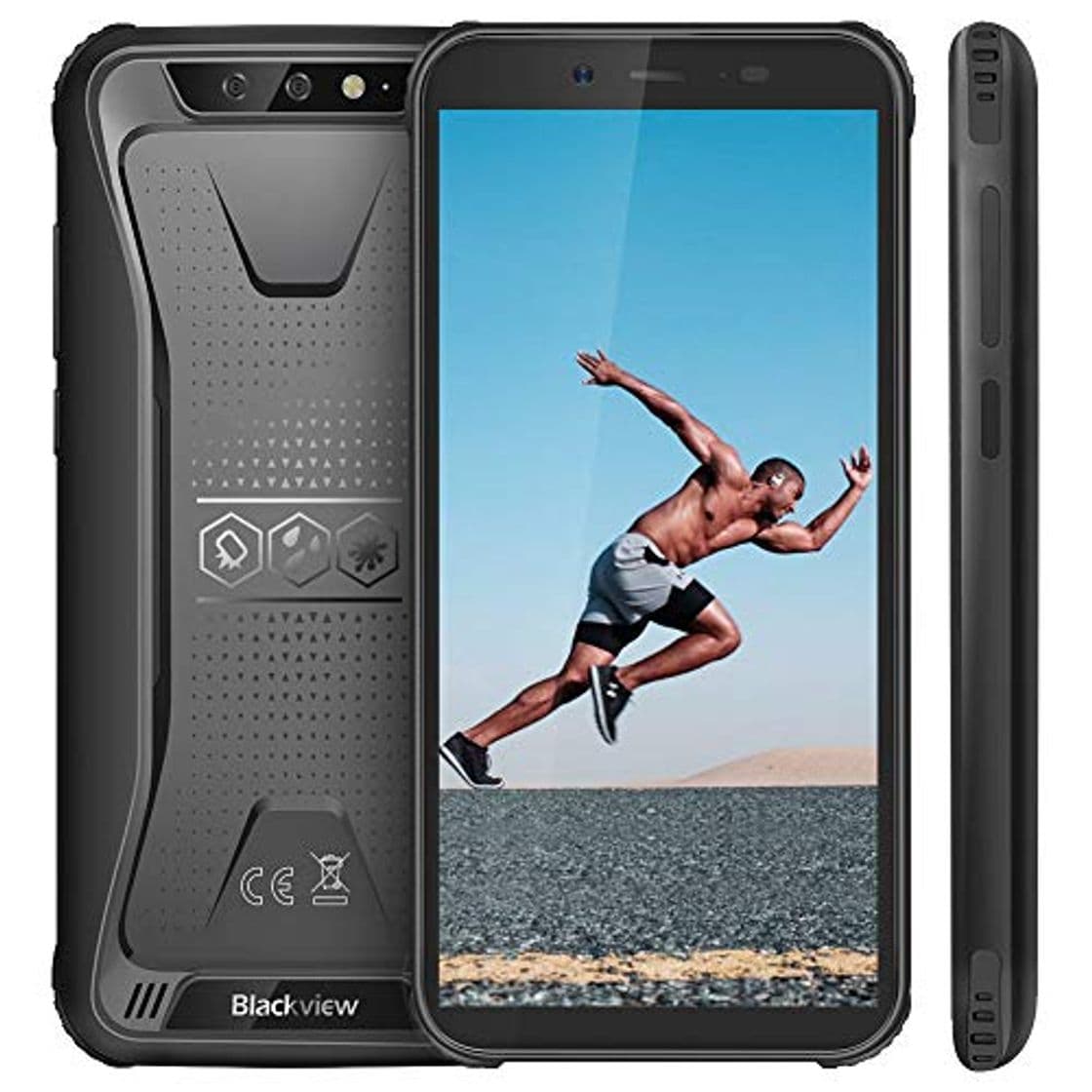 Place Blackview BV5500 (2020) Móvil Libre Resistente IP68 Impermeable Smartphone de 5.5" (13.9cm)