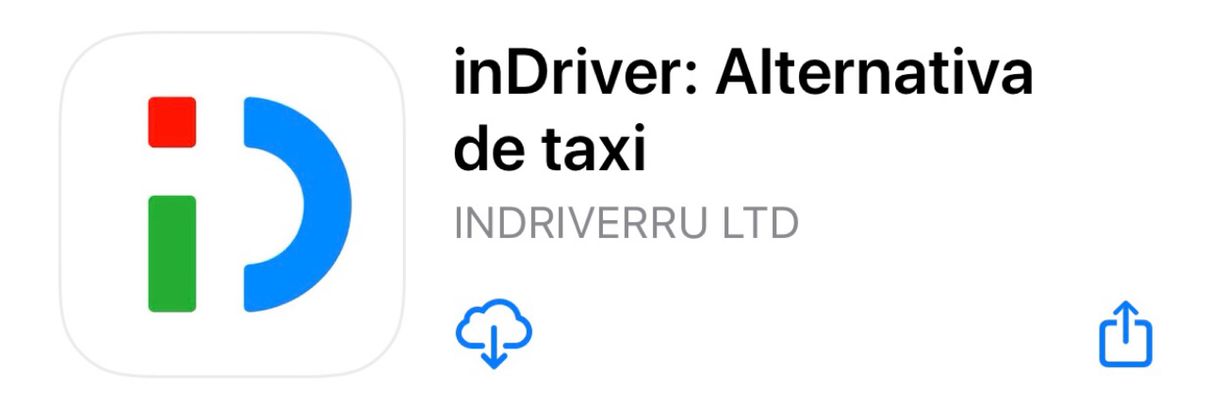 App App Store - Apple ( Indriver ) 