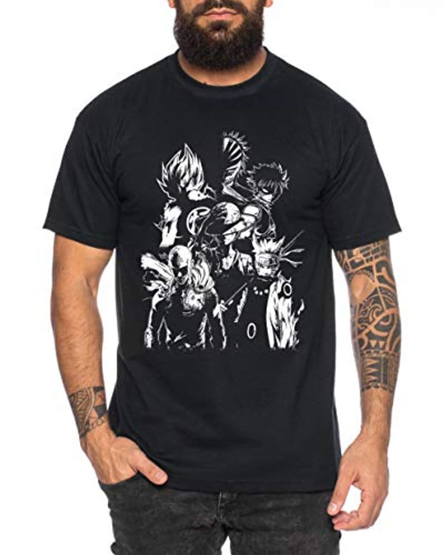 Producto Heroes One Manga Camiseta de Hombre Anime Piece, Farbe2