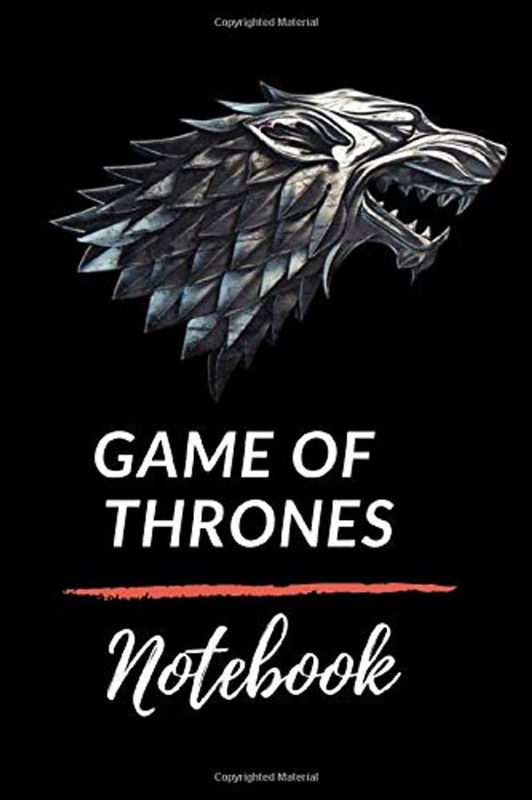 Book Game of thrones: House of Stark Ruled Notebook