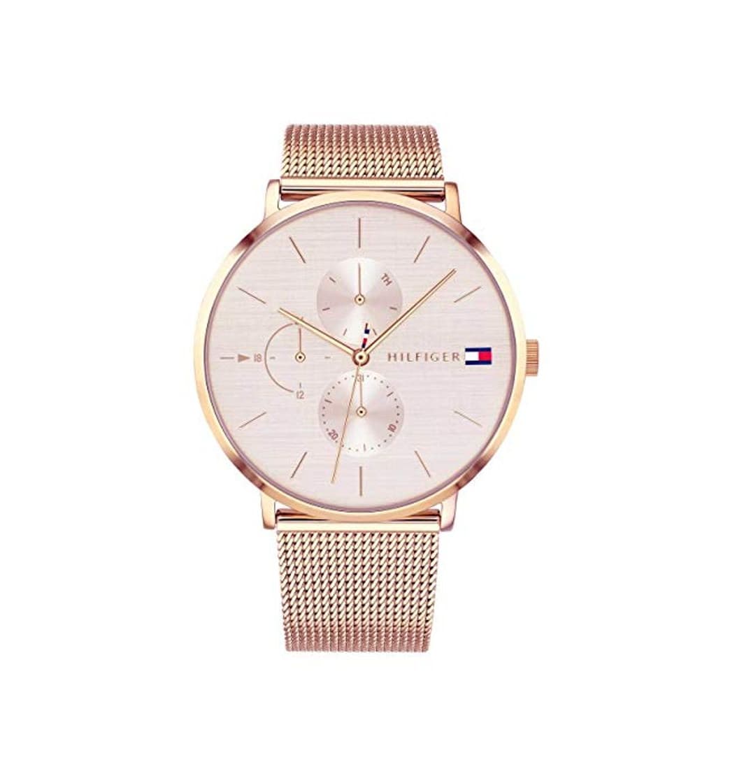 Product Tommy Hilfiger Reloj Multiesfera para Mujer de Cuarzo con Correa en Oro