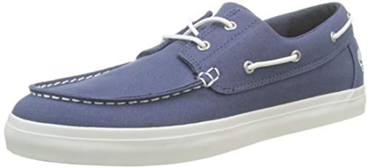 Moda Timberland Newport Bay 2 Eye, Mocasines para Hombre, Azul