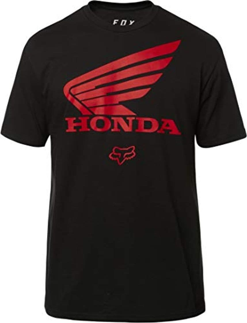 Product Fox Racing x Honda Men's Honda Basic Short Sleeve T Shirt Black