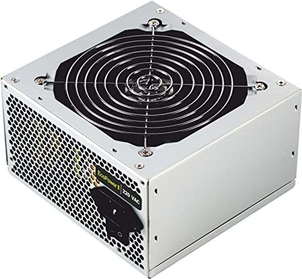 Place TooQ TQEP-500SSE-O - Fuente de Alimentacion Ecopower II de 500W, Ventilador silencioso