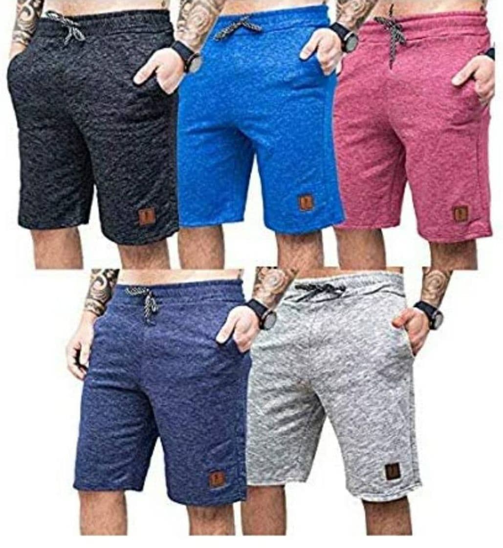 Moda Bermudas Moletom Polo Marine