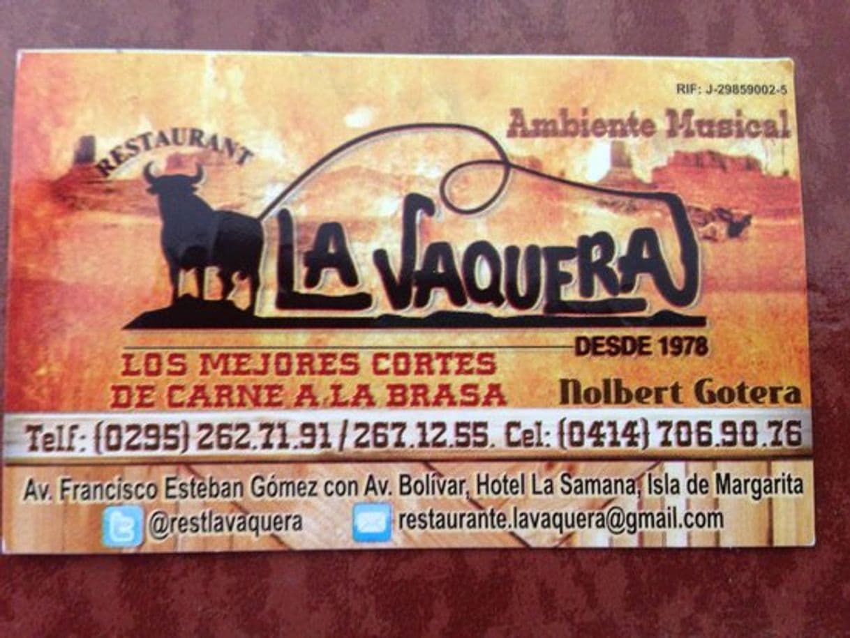 Restaurants Restaurant La Vaquera