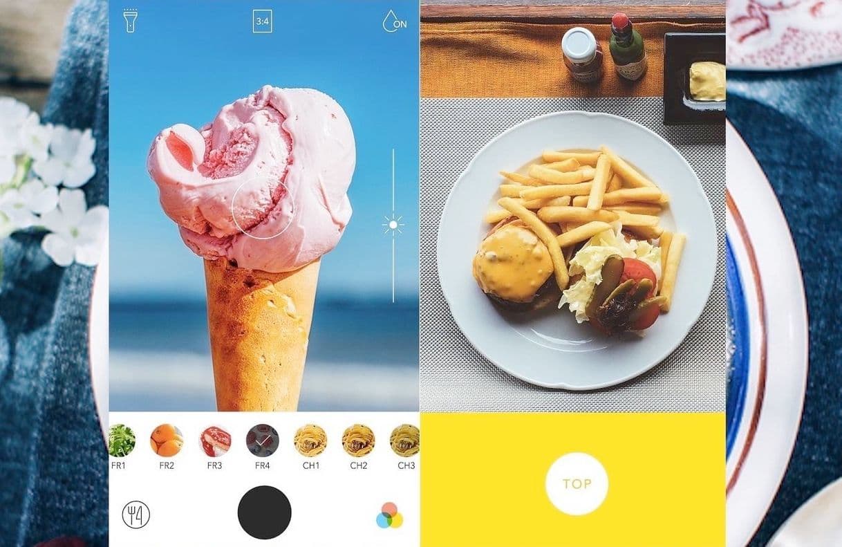 App Foodie - Camera for life