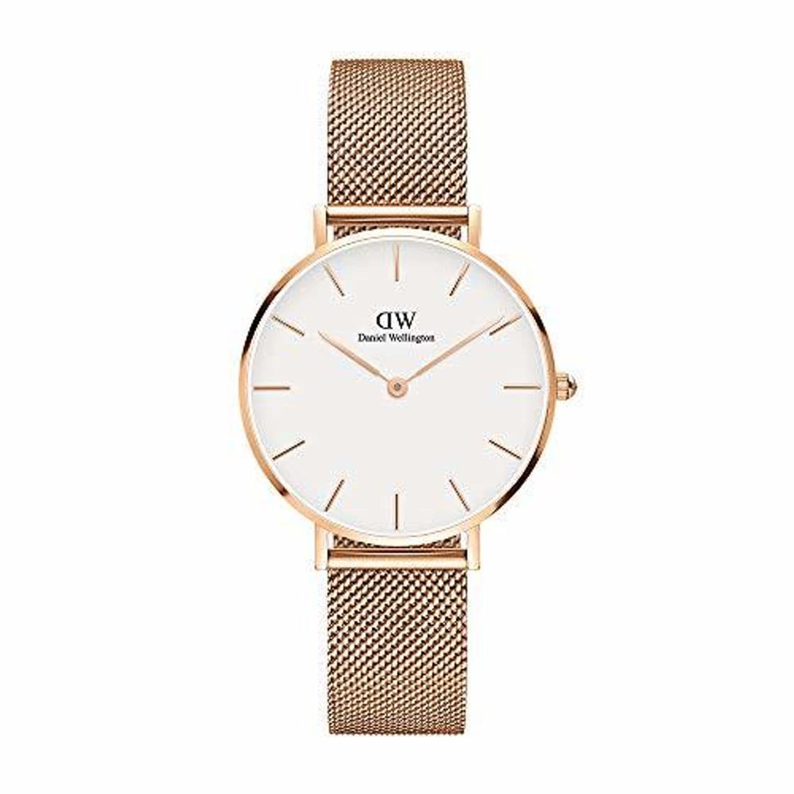 Moda Daniel Wellington Reloj Digital para Mujer de Cuarzo con Correa en Acero