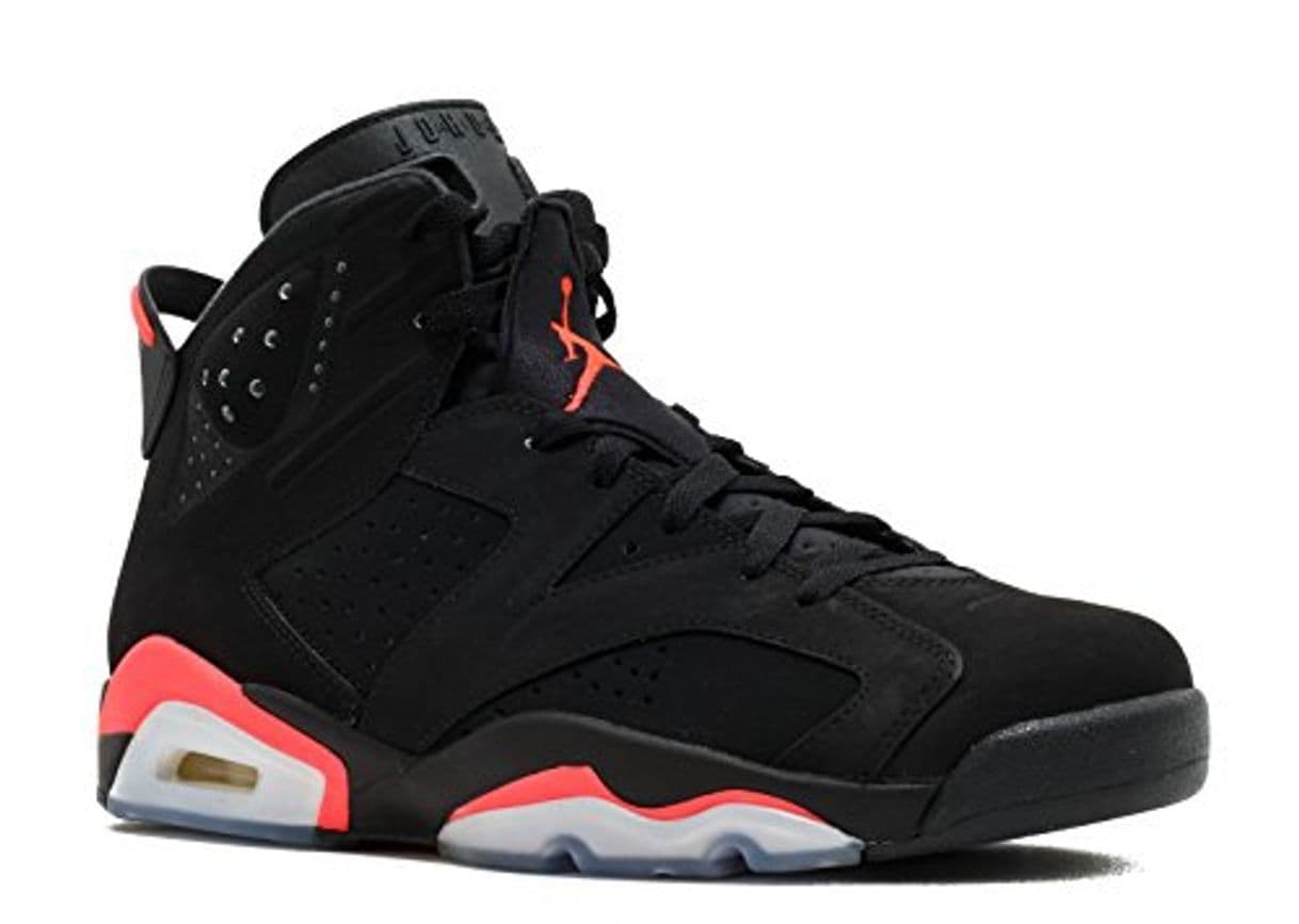 Fashion Nike Air Jordan 6 Retro, Zapatillas de Deporte para Hombre, Negro/Rojo