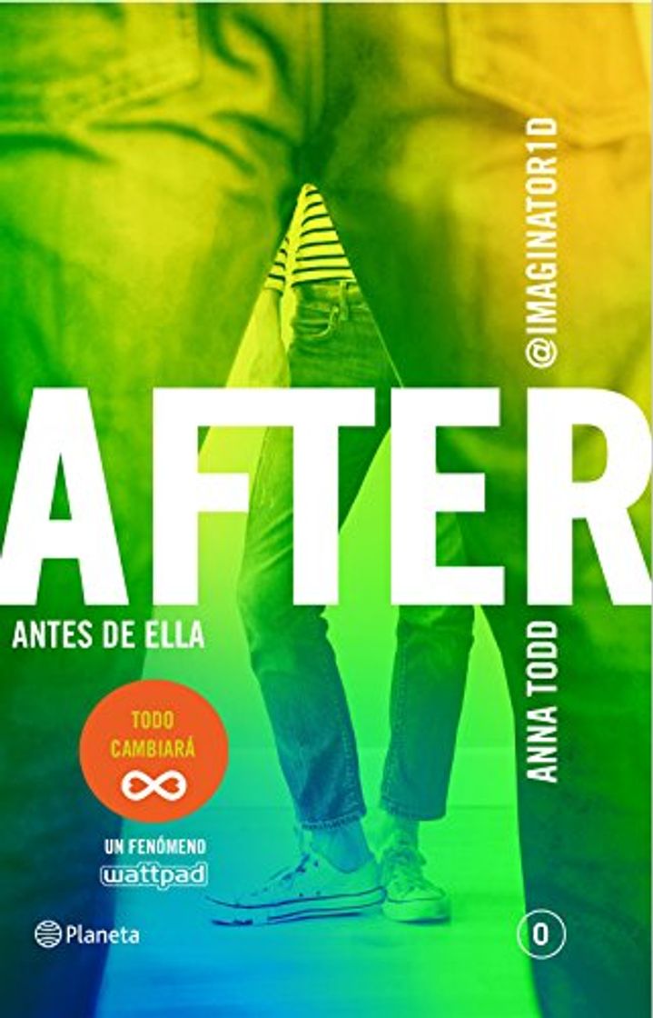 Libro After. Antes de ella