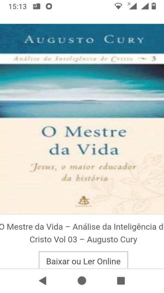 Fashion O Mestre da Vida – Análise da Inteligência de Cristo Vol 03 ...