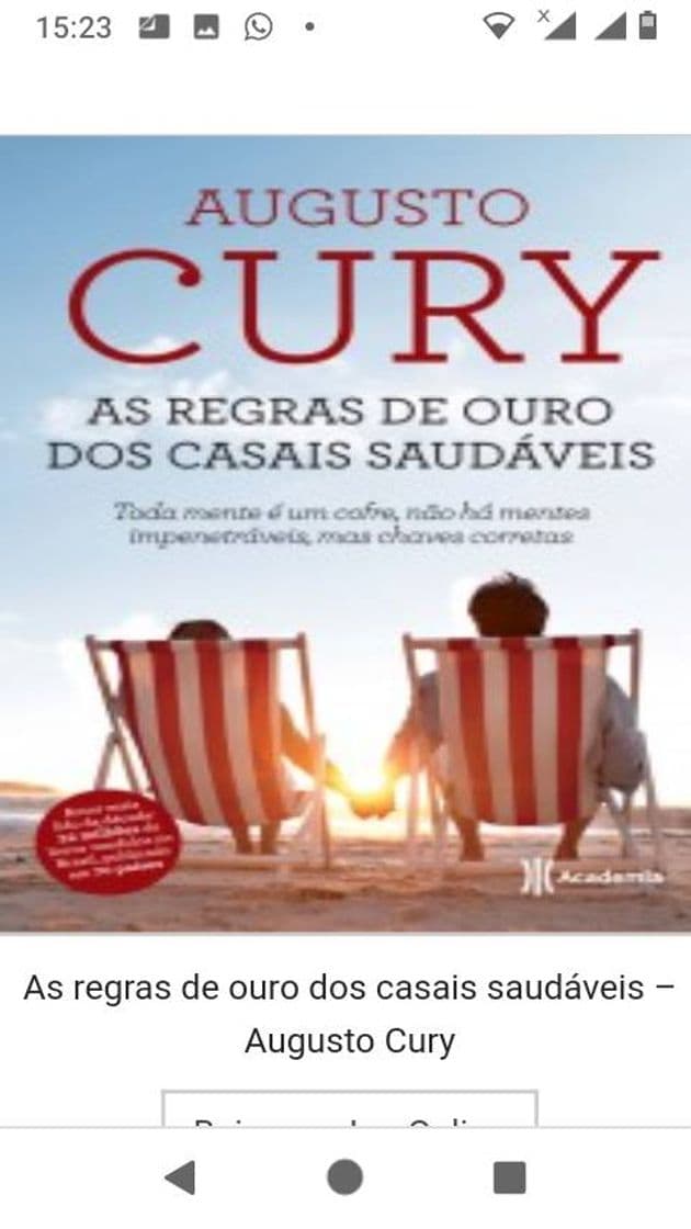 Moda As regras de ouro dos casais saudáveis – Augusto Cury 