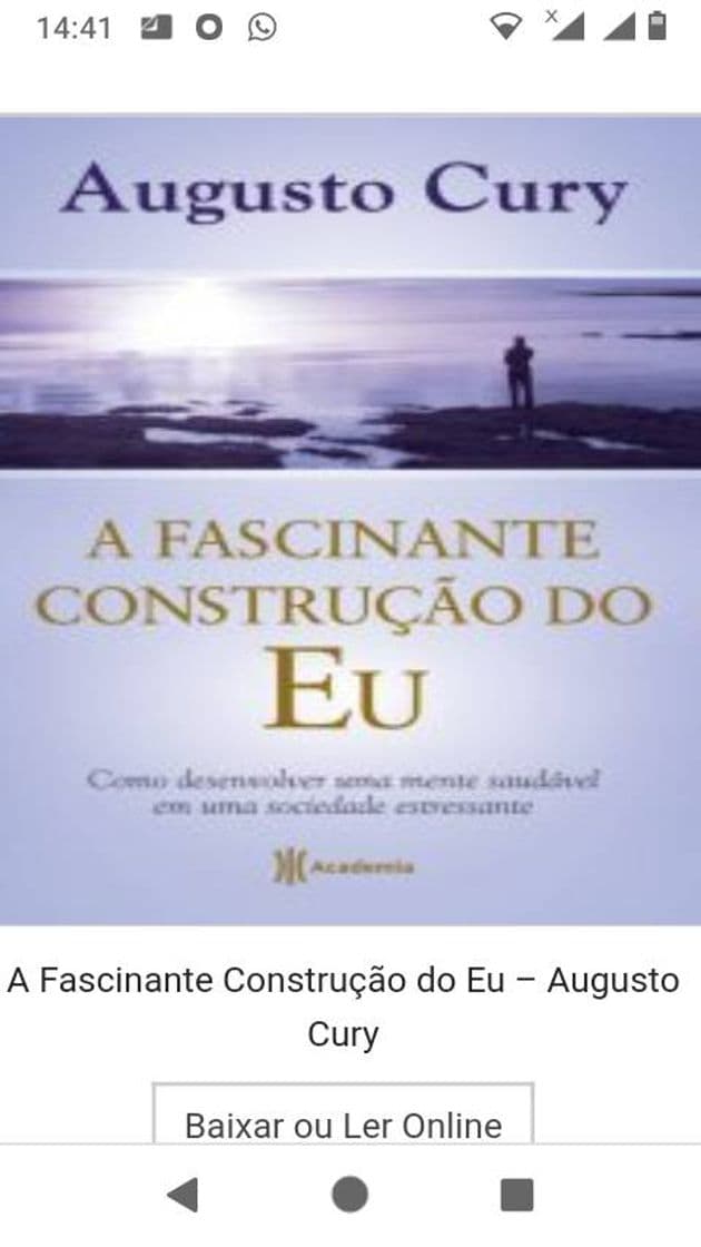 Moda A Fascinante Construção do Eu – Augusto Cury 