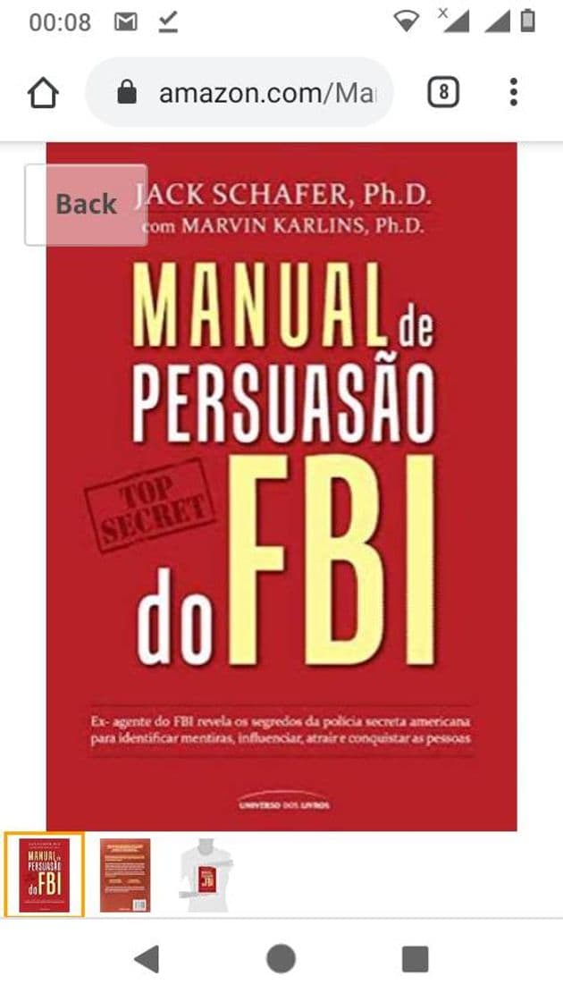 Fashion Manual de Persuasao do Fbi: Jack Shafer: 9788579308512 ...