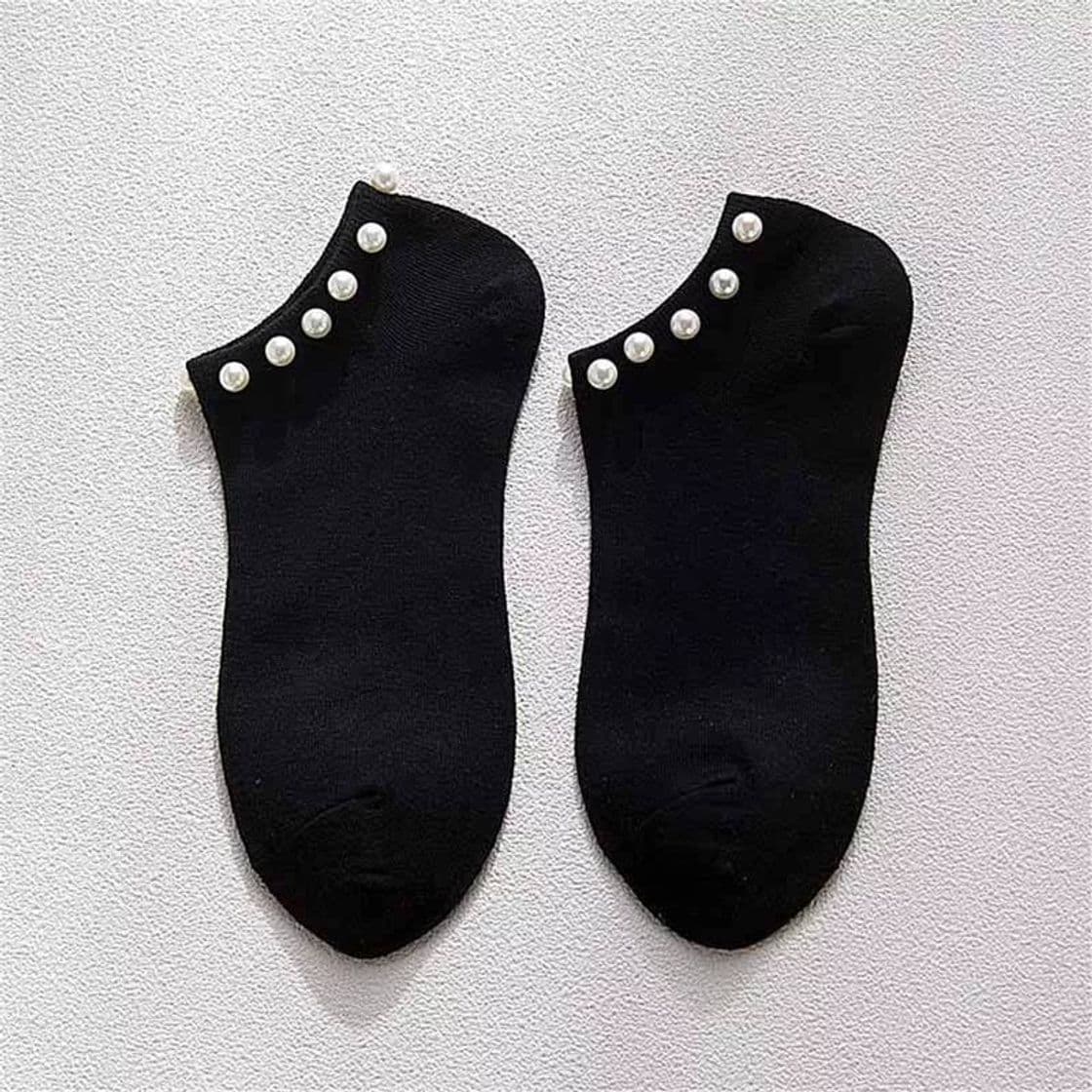 Moda Calcetines con perlas