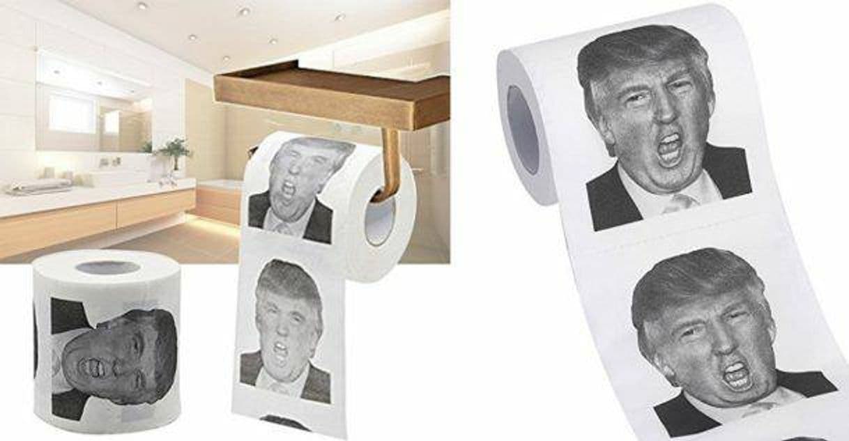 Fashion Papel higiénico Donald Trump 