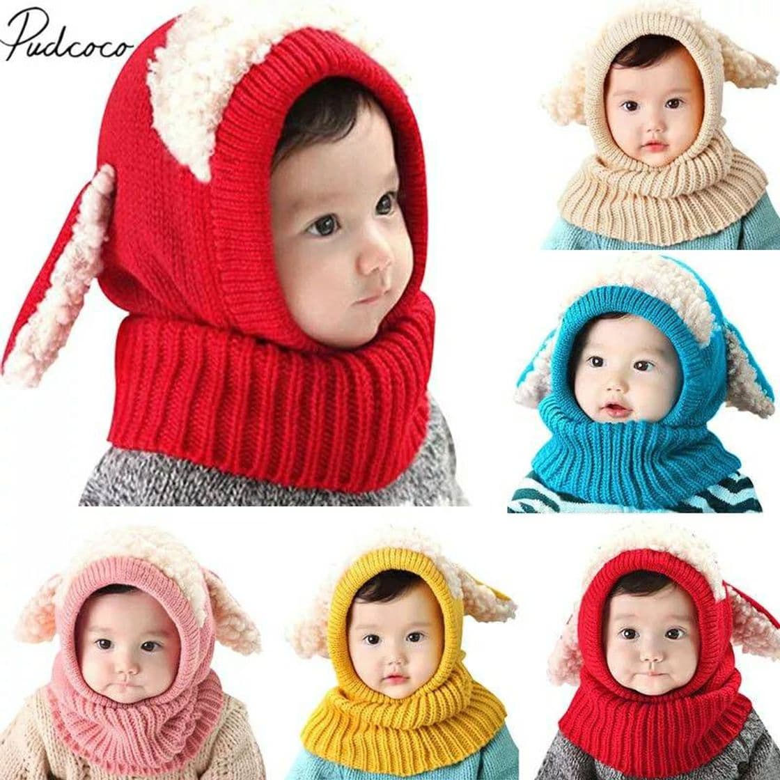 Moda Gorrito Con Bufanda Integrada Invierno Bebes Y Niñ@s - $ 199.00 ...