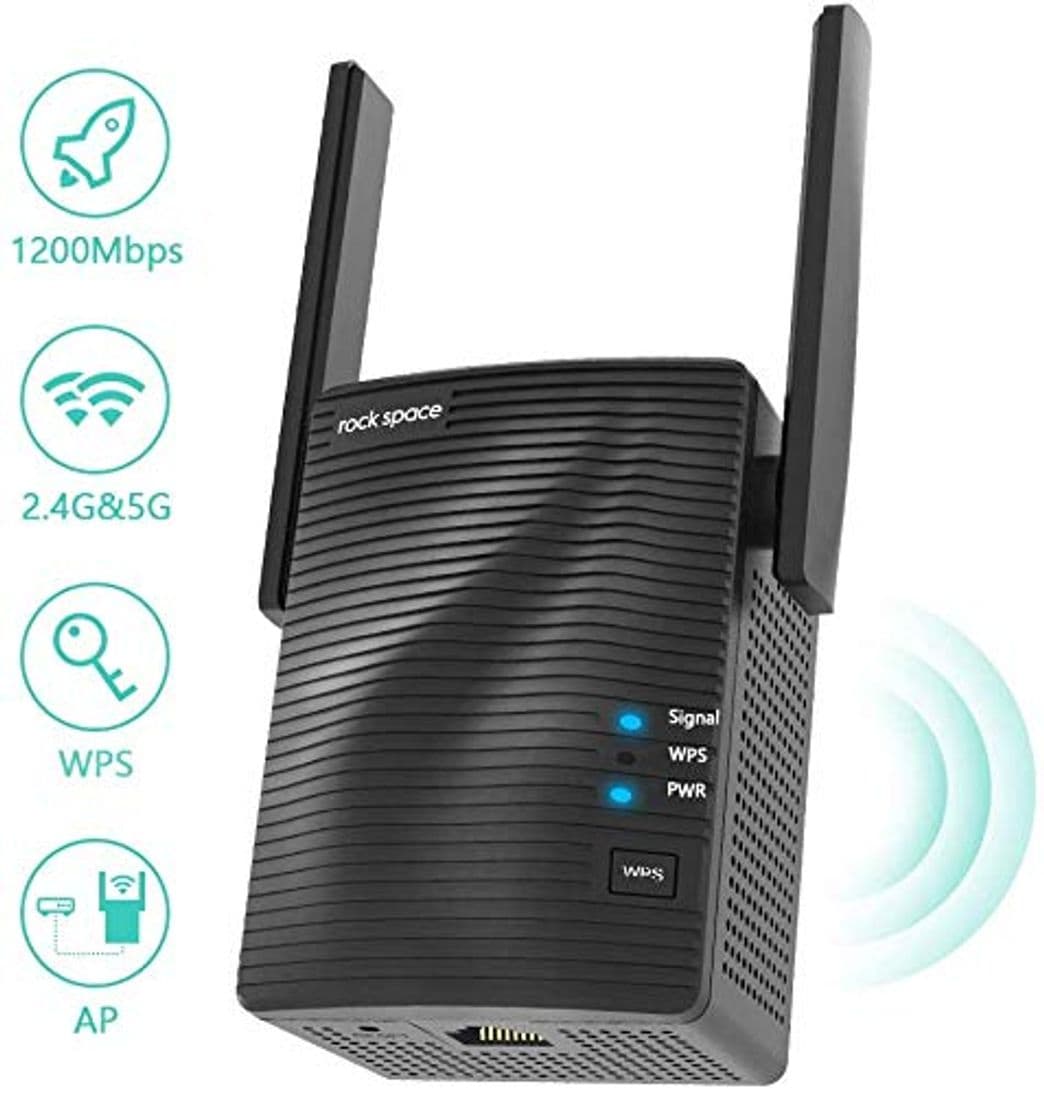 Product Repetidor de Red WiFi - Amplificador WiFi AC1200 Doble banda 5G &