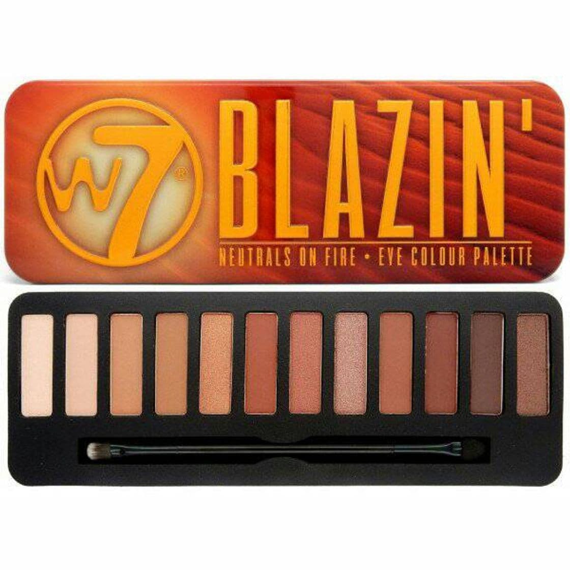 Moda Paleta de sombras w7