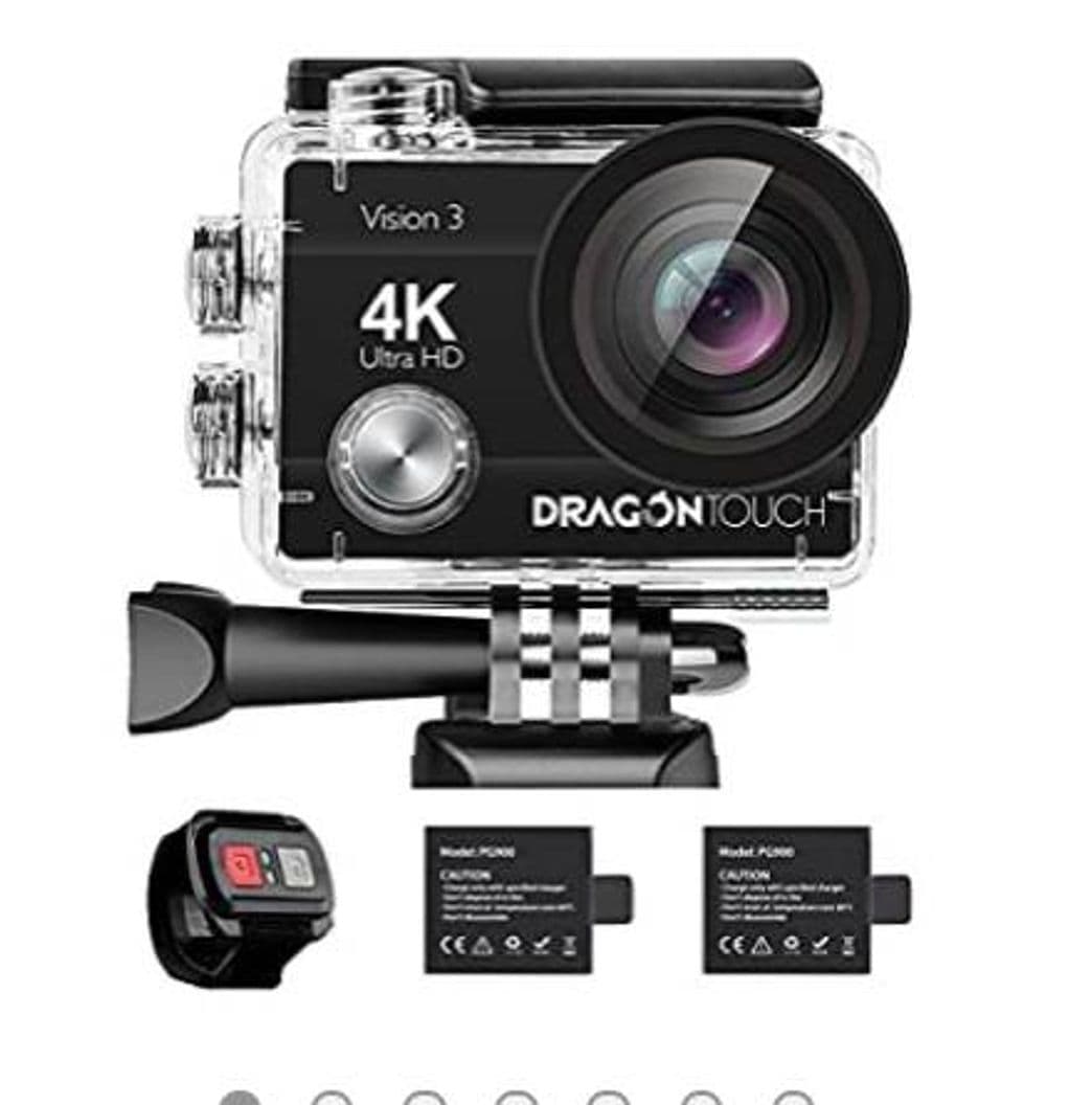 Moda Dragon Touch 4K Action Camera 16MP Vision 3 Underwater Water